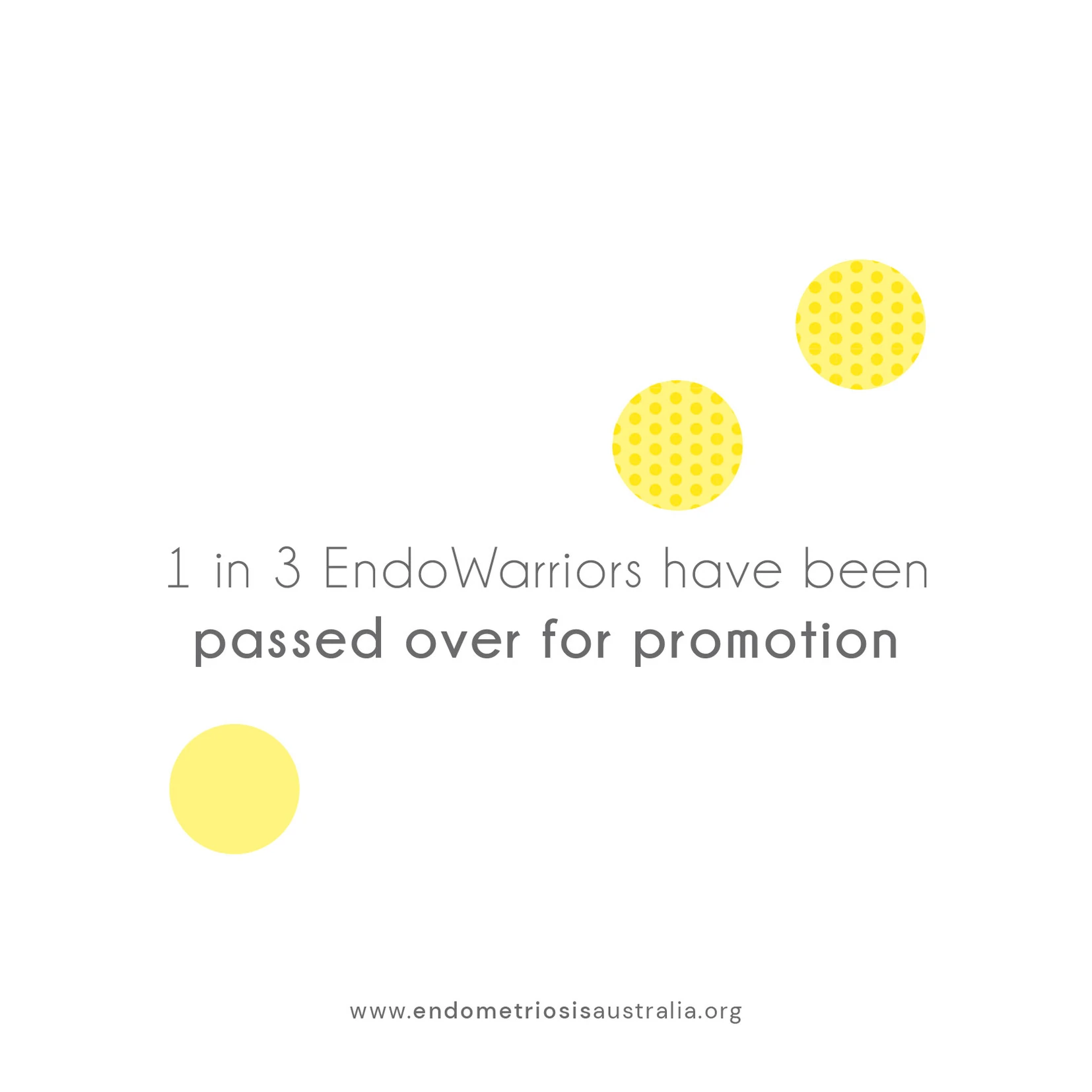 1 in 3 Endo Warriors have been Passed over for Promotion