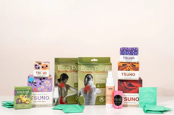 JNINE & CO Products for Endometriosis Patients