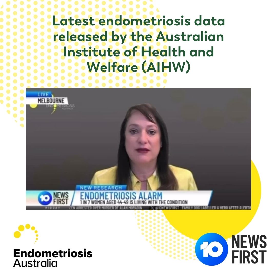 Endometriosis Australia on 10News First’s Midday