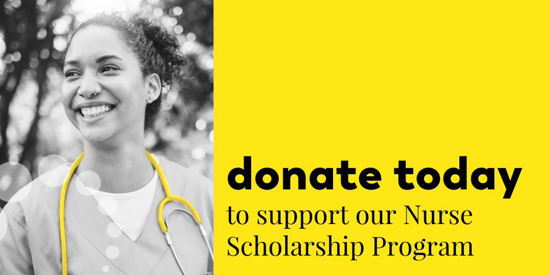 Nurse with yellow stethoscope for Endometriosis Australia scholarship program