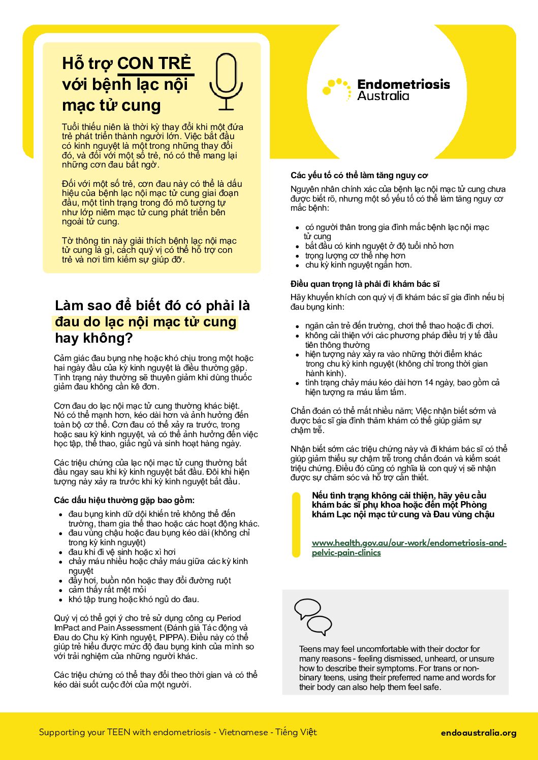 Endometriosis in the workplace