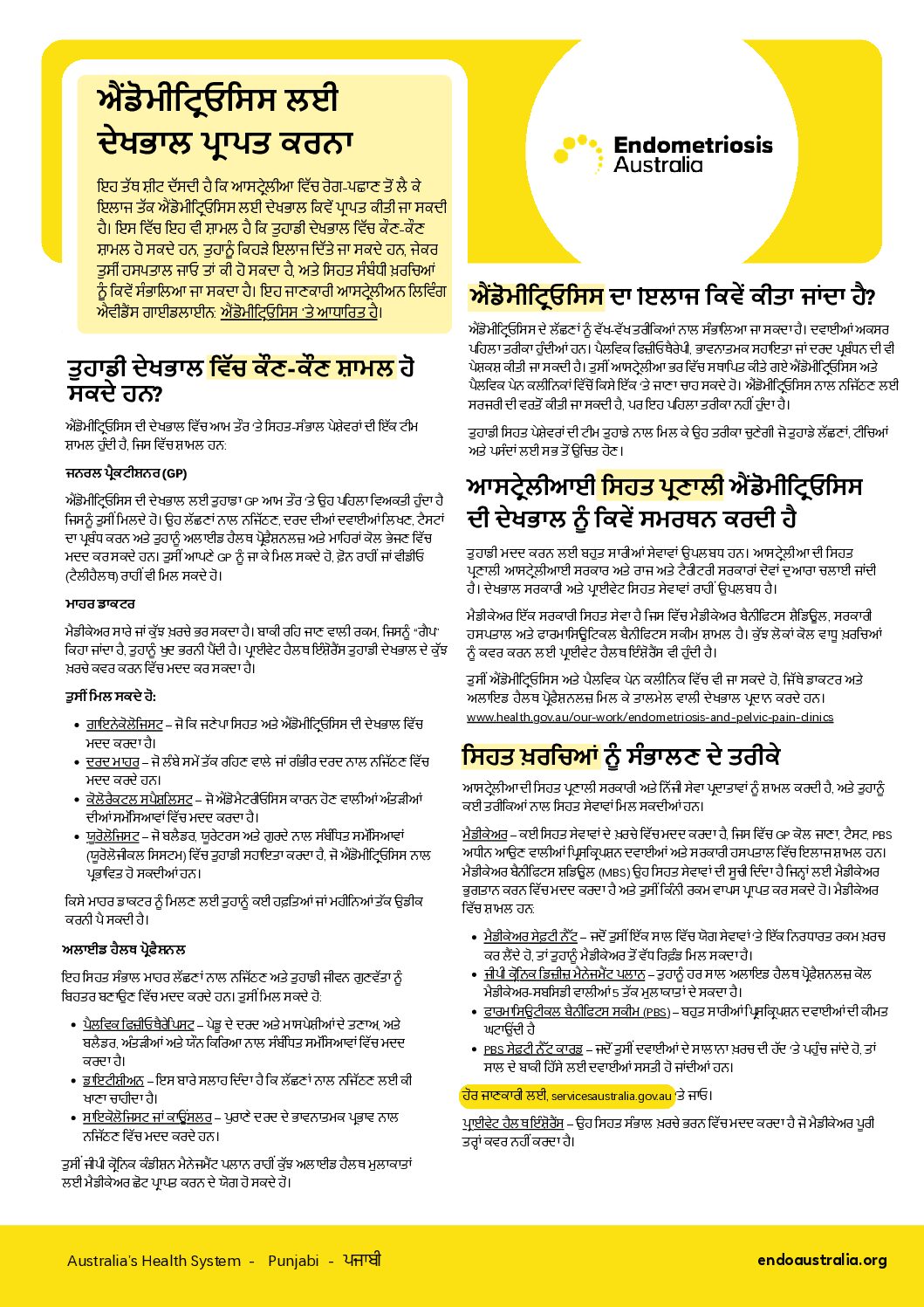 Endometriosis in the workplace