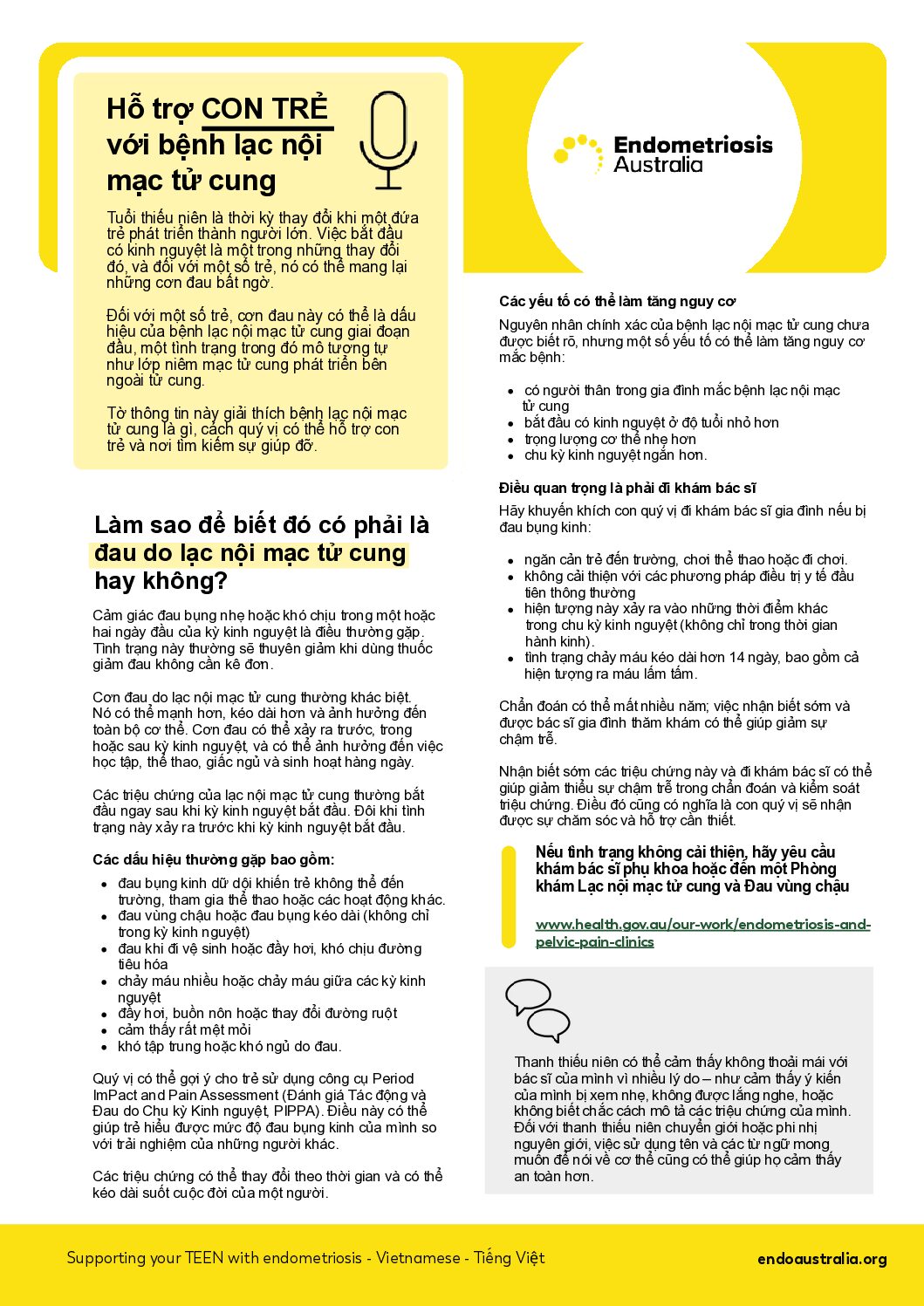 Endometriosis in the workplace