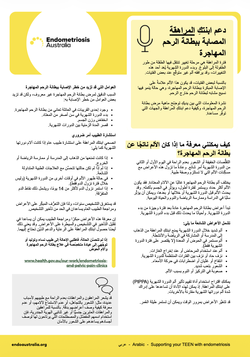 Endometriosis in the workplace
